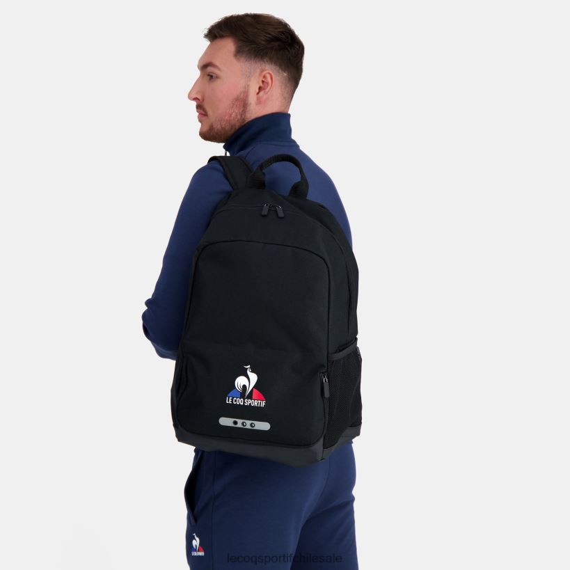 hombres mochila negra T24B2298 Le Coq Sportif accesorios