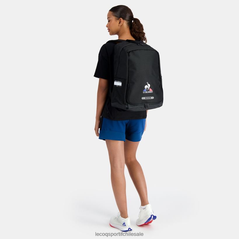 hombres mochila negra T24B2298 Le Coq Sportif accesorios
