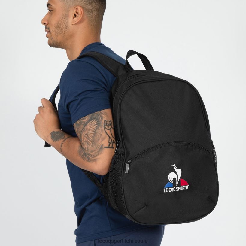 hombres mochila negra T24B2301 Le Coq Sportif accesorios