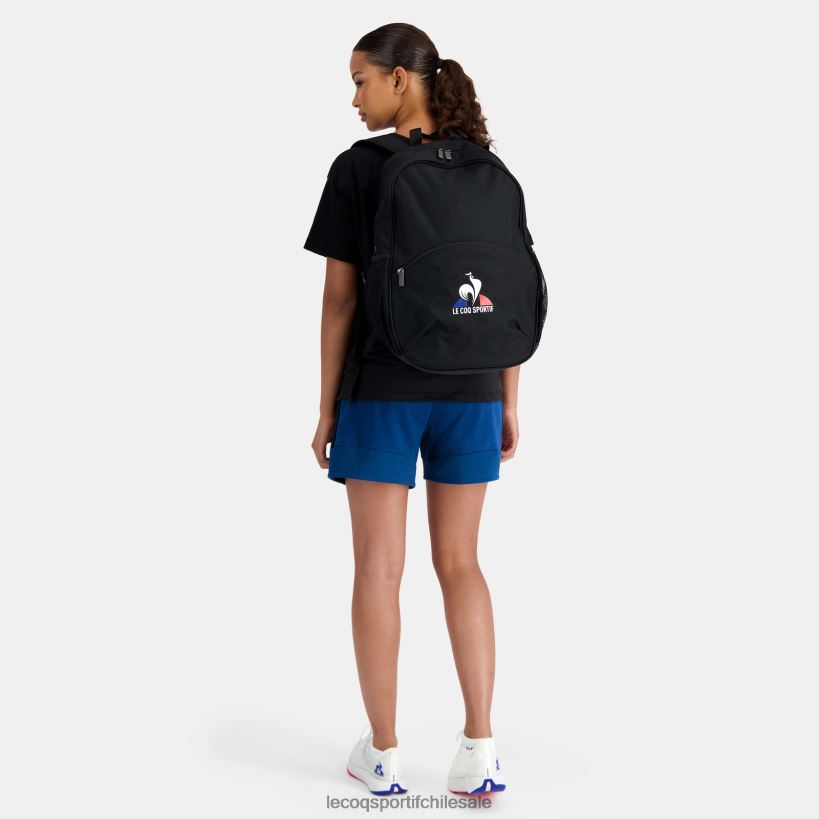 hombres mochila negra T24B2301 Le Coq Sportif accesorios