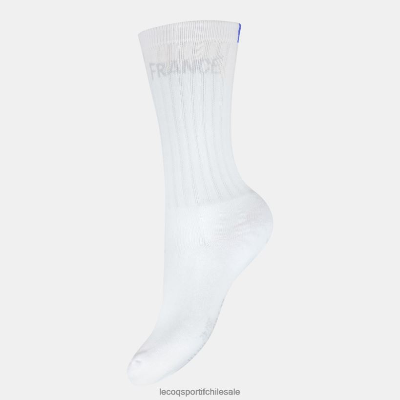 hombres calcetines blancos T24B2691 Le Coq Sportif accesorios