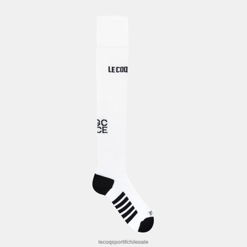 hombres calcetines de futbol blancos T24B2699 Le Coq Sportif accesorios