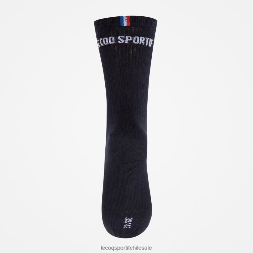 hombres calcetines negros T24B2295 Le Coq Sportif accesorios