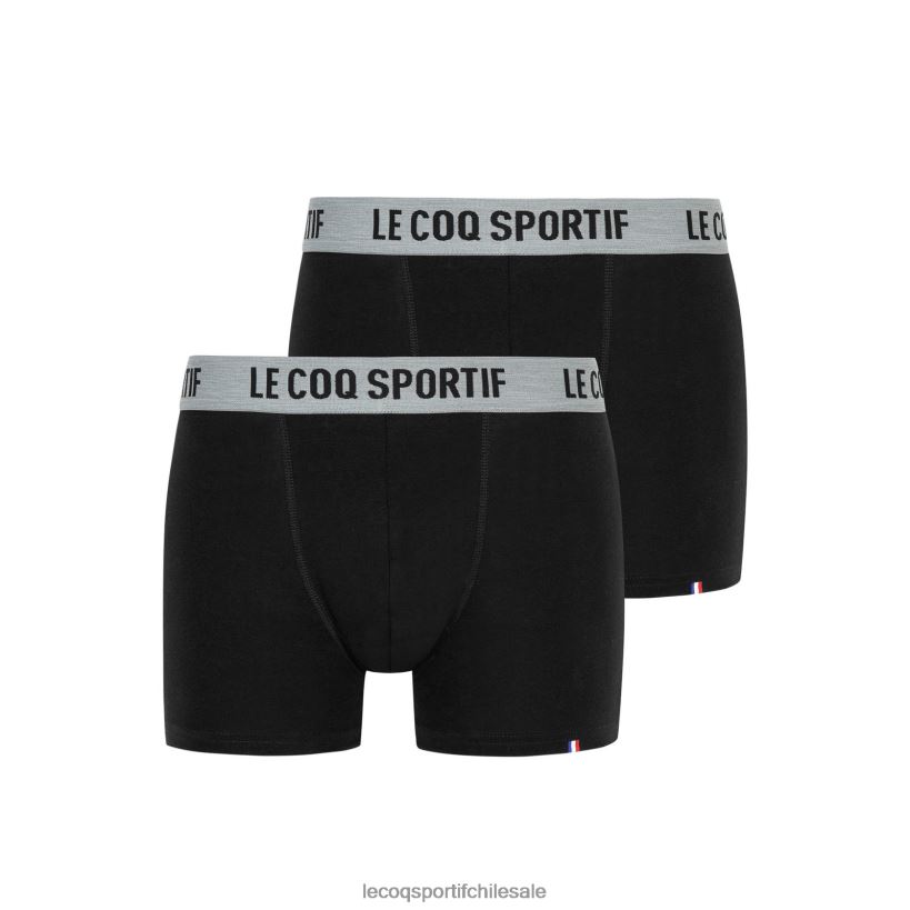 hombres boxeador negro T24B2285 Le Coq Sportif accesorios