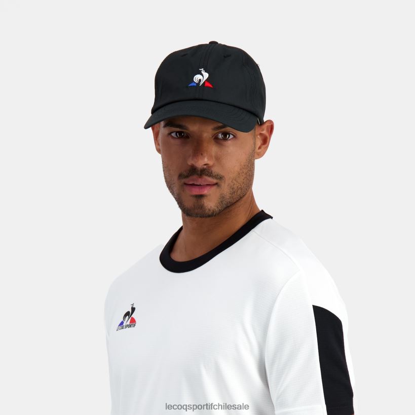 hombres gorra negra T24B2307 Le Coq Sportif accesorios