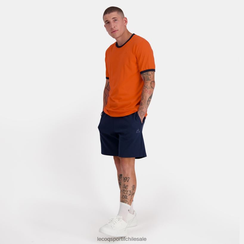 hombres pantalones cortos azul T24B2221 Le Coq Sportif ropa