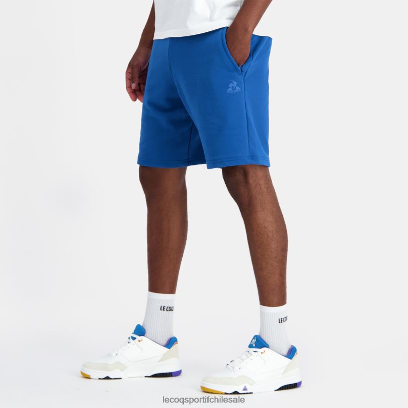 hombres pantalones cortos azul T24B2224 Le Coq Sportif ropa