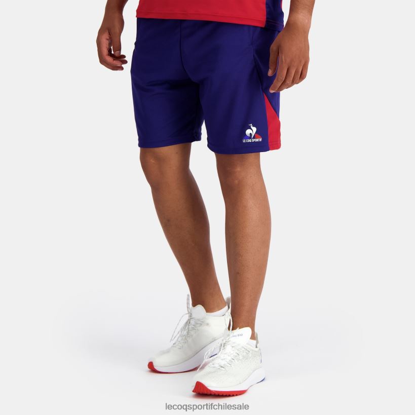 hombres pantalones cortos azul T24B2234 Le Coq Sportif ropa