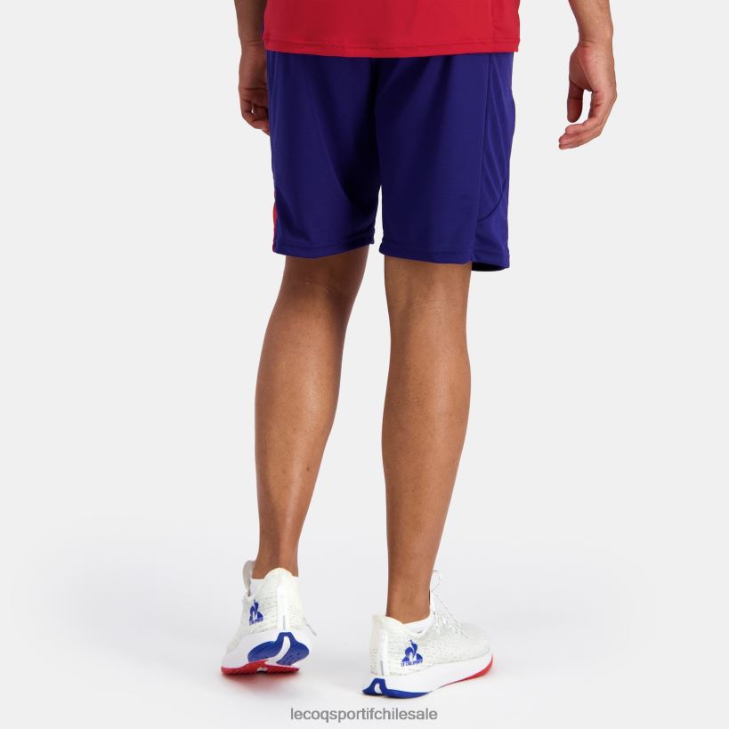 hombres pantalones cortos azul T24B2234 Le Coq Sportif ropa