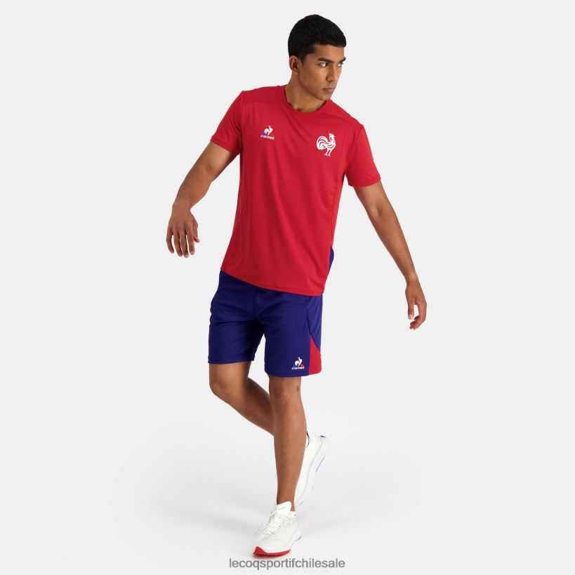 hombres pantalones cortos azul T24B2234 Le Coq Sportif ropa