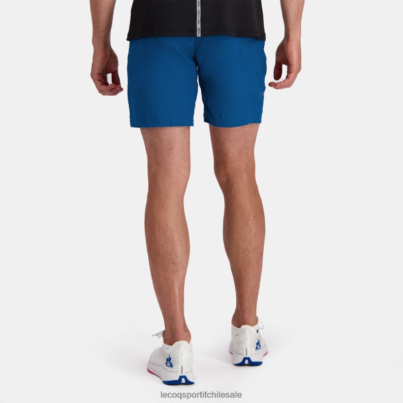 hombres pantalones cortos azul T24B2236 Le Coq Sportif ropa