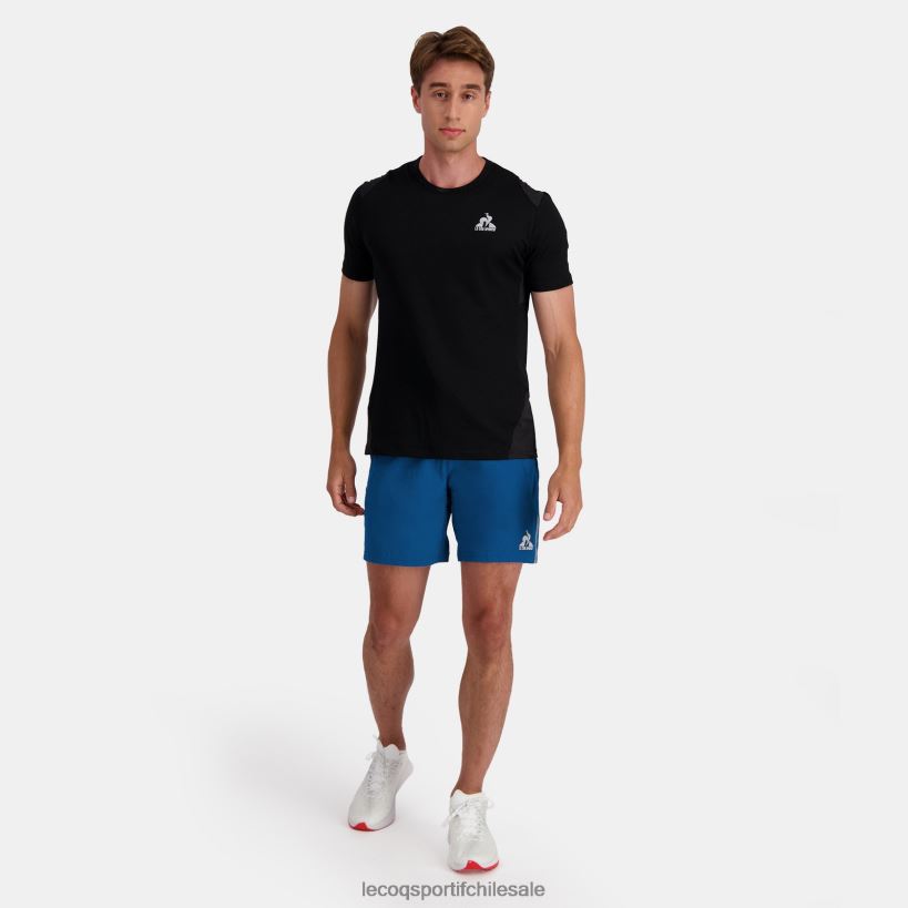 hombres pantalones cortos azul T24B2236 Le Coq Sportif ropa