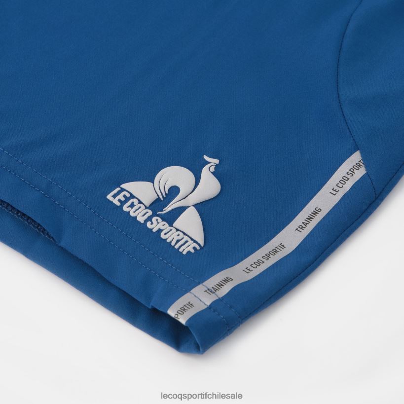 hombres pantalones cortos azul T24B2236 Le Coq Sportif ropa