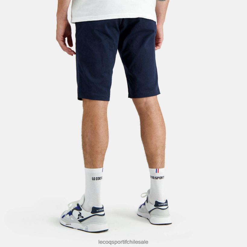hombres pantalones cortos azul T24B2242 Le Coq Sportif ropa