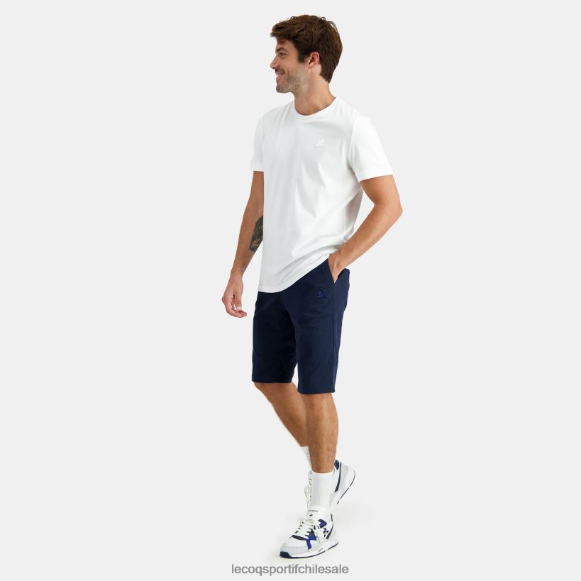 hombres pantalones cortos azul T24B2242 Le Coq Sportif ropa