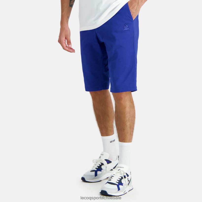 hombres pantalones cortos azul T24B2506 Le Coq Sportif ropa