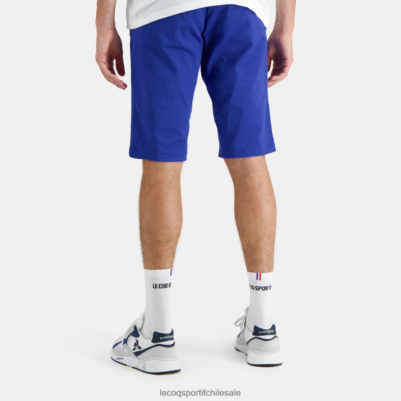 hombres pantalones cortos azul T24B2506 Le Coq Sportif ropa
