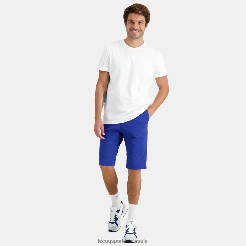 hombres pantalones cortos azul T24B2506 Le Coq Sportif ropa