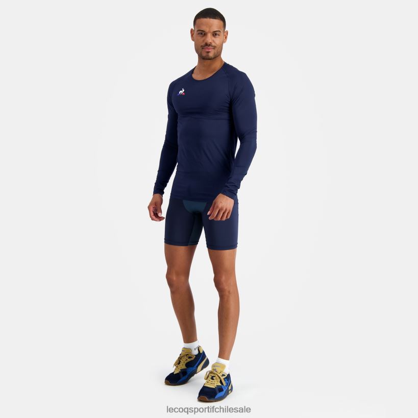 hombres pantalones cortos azul T24B2512 Le Coq Sportif ropa