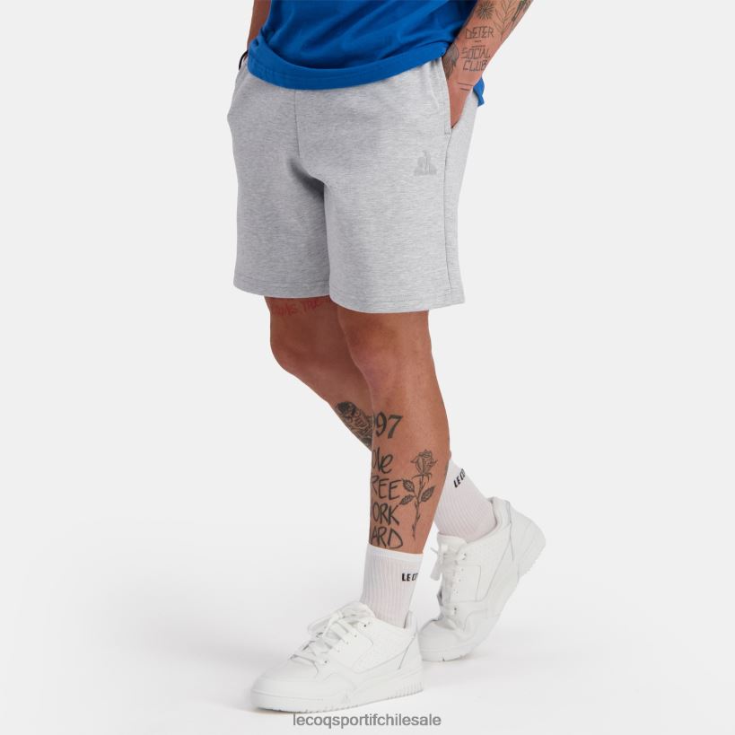 hombres pantalones cortos grises T24B2218 Le Coq Sportif ropa