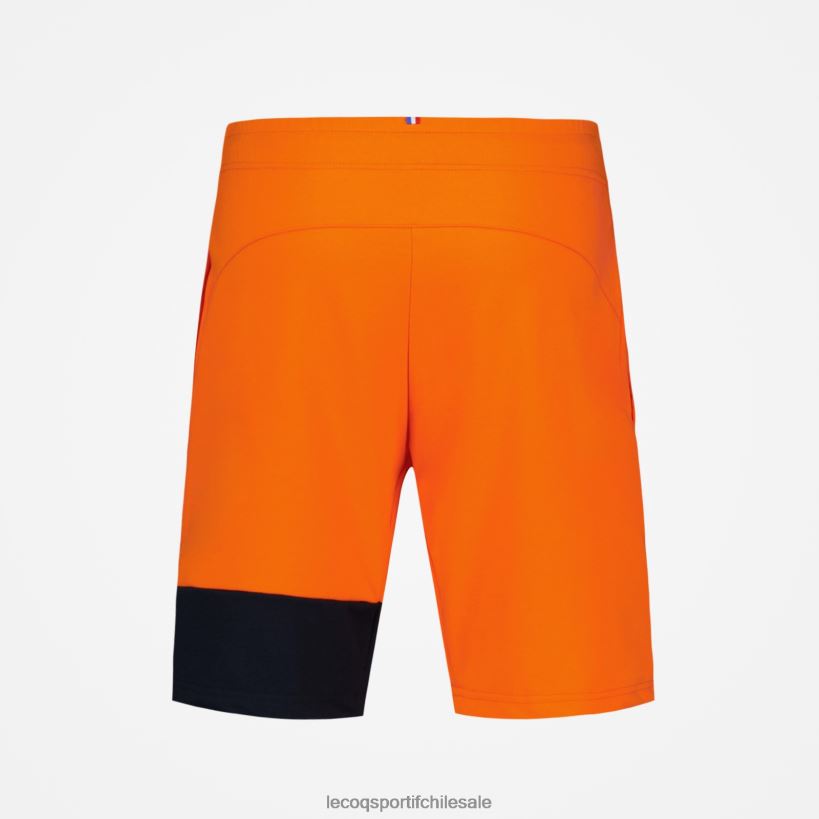 hombres pantalones cortos naranja T24B2231 Le Coq Sportif ropa