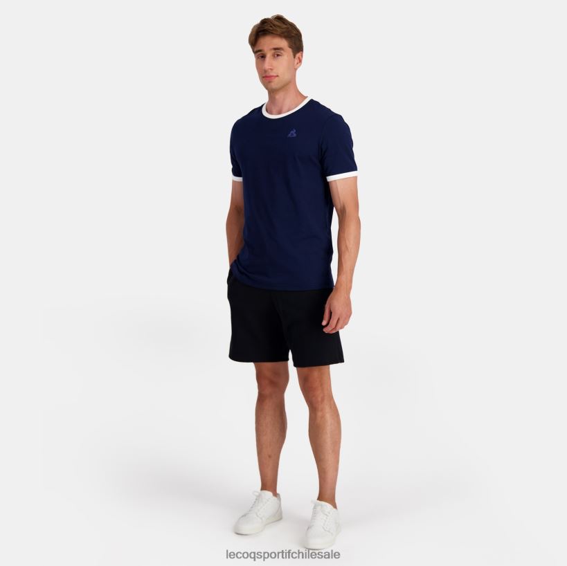 hombres pantalones cortos negros T24B2220 Le Coq Sportif ropa