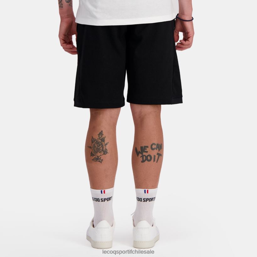 hombres pantalones cortos negros T24B2223 Le Coq Sportif ropa