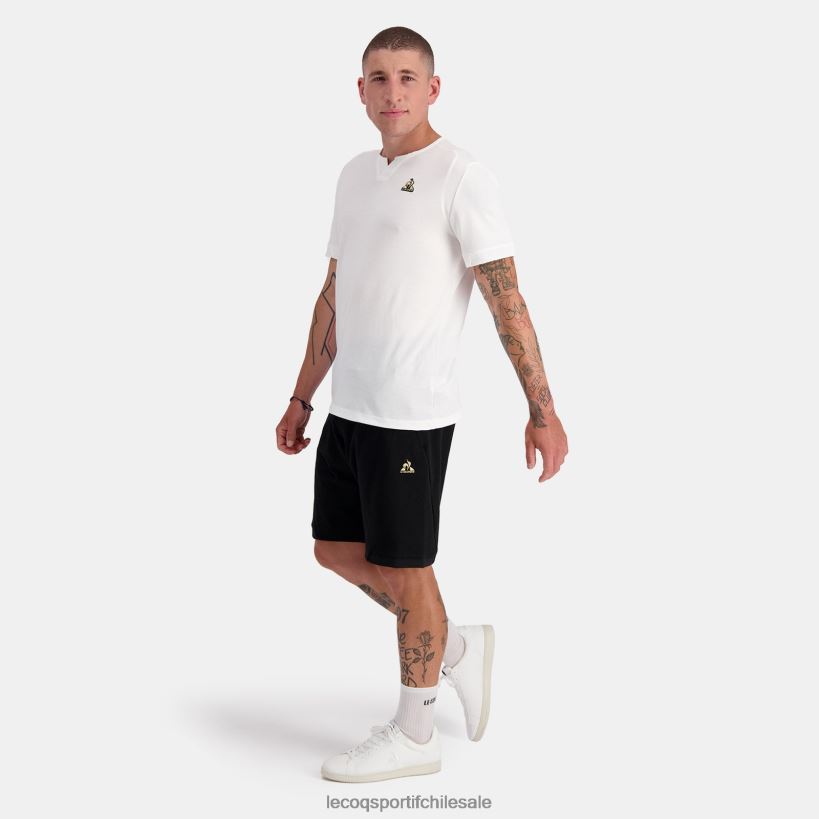 hombres pantalones cortos negros T24B2223 Le Coq Sportif ropa