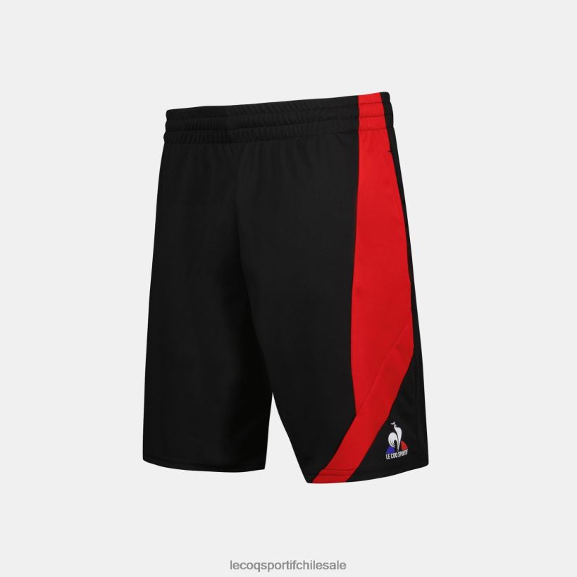 hombres pantalones cortos negros T24B2225 Le Coq Sportif ropa