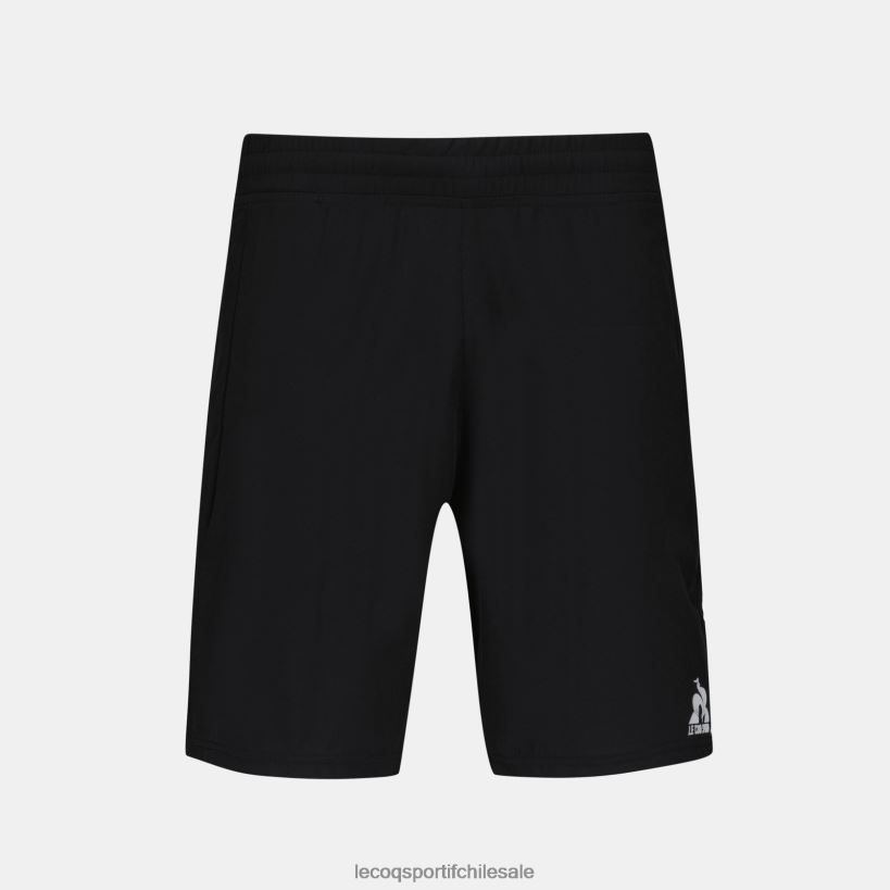 hombres pantalones cortos negros T24B2237 Le Coq Sportif ropa