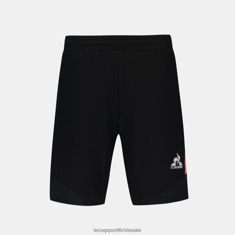 hombres pantalones cortos negros T24B2238 Le Coq Sportif ropa