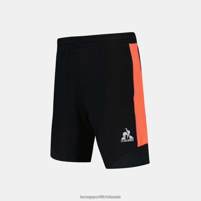 hombres pantalones cortos negros T24B2238 Le Coq Sportif ropa