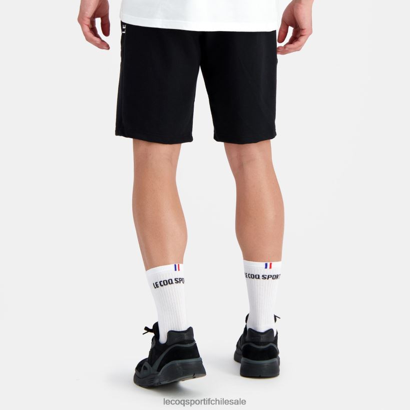 hombres pantalones cortos negros T24B2239 Le Coq Sportif ropa