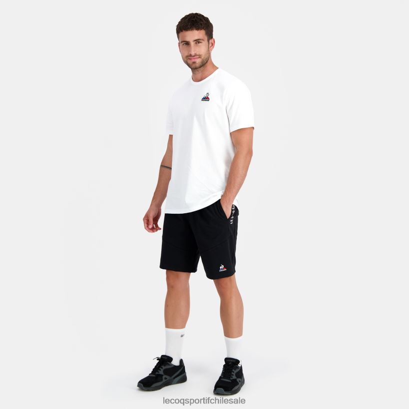 hombres pantalones cortos negros T24B2239 Le Coq Sportif ropa