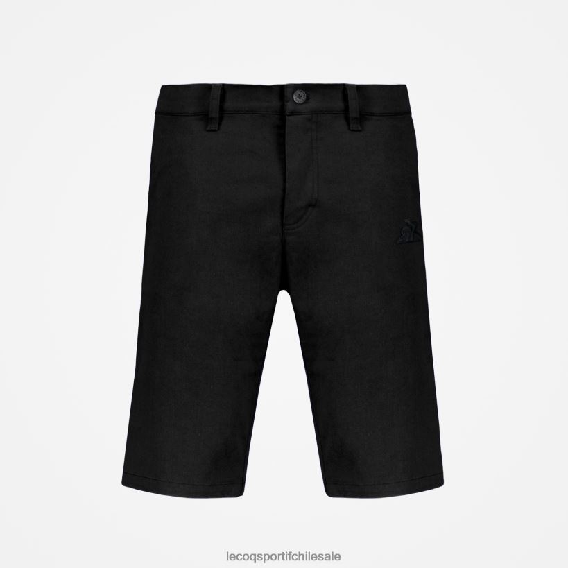 hombres pantalones cortos negros T24B2243 Le Coq Sportif ropa