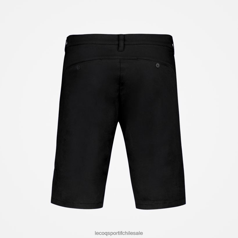 hombres pantalones cortos negros T24B2243 Le Coq Sportif ropa