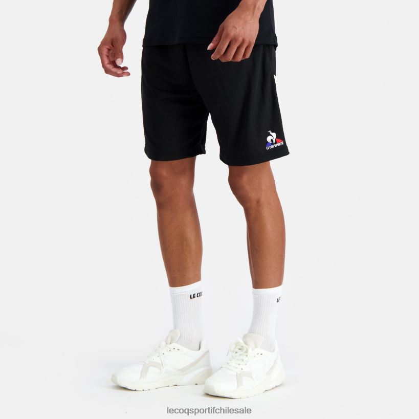 hombres pantalones cortos negros T24B2245 Le Coq Sportif ropa