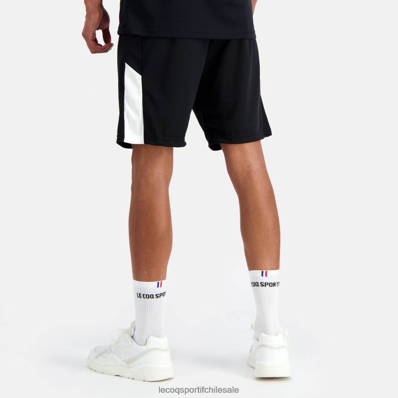 hombres pantalones cortos negros T24B2245 Le Coq Sportif ropa