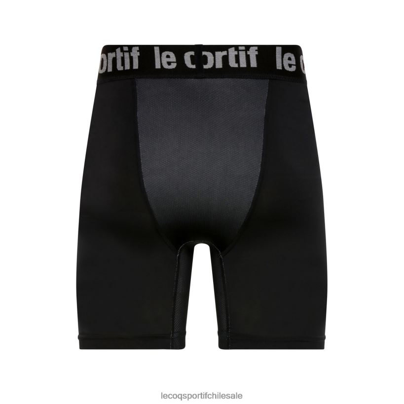 hombres pantalones cortos negros T24B2513 Le Coq Sportif ropa