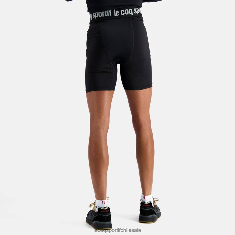 hombres pantalones cortos negros T24B2513 Le Coq Sportif ropa