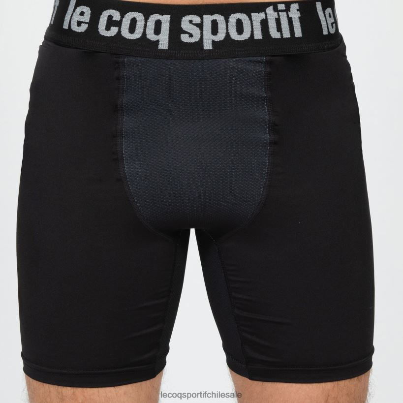 hombres pantalones cortos negros T24B2513 Le Coq Sportif ropa