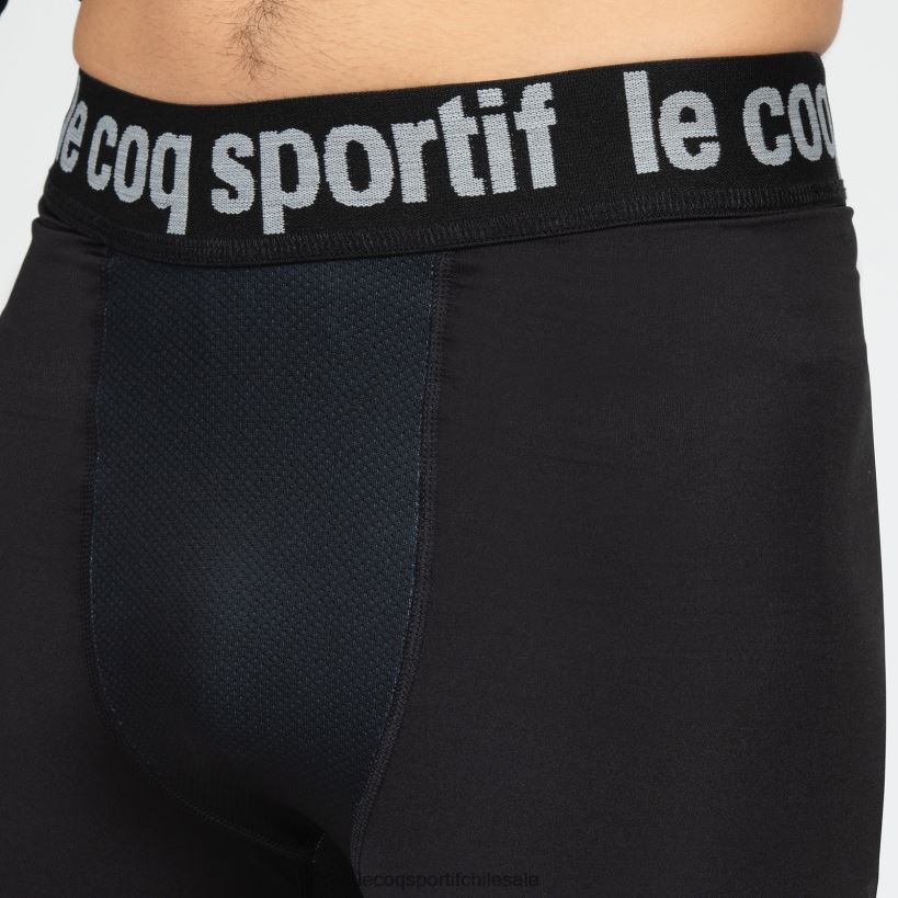 hombres pantalones cortos negros T24B2513 Le Coq Sportif ropa