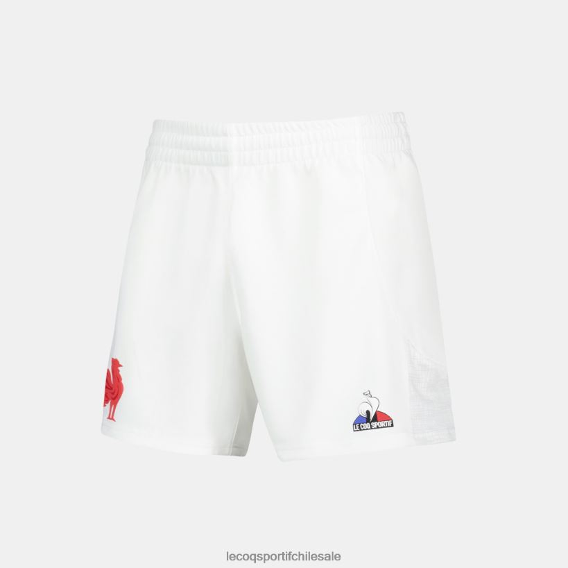 hombres réplica corta - xv de france blanco T24B2235 Le Coq Sportif ropa