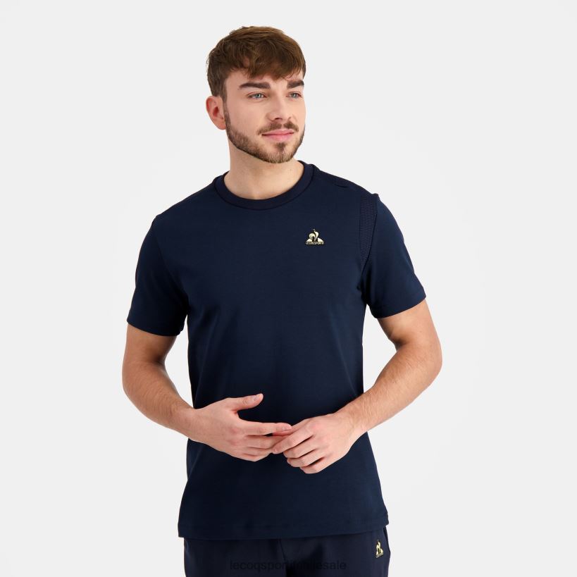 hombres camiseta azul T24B2183 Le Coq Sportif ropa