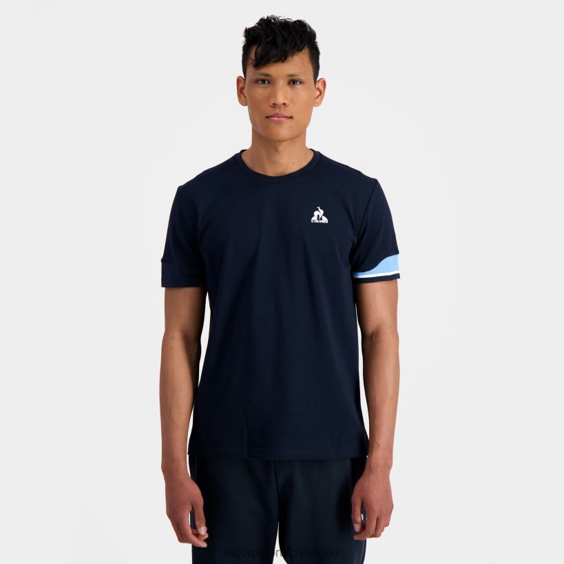 hombres camiseta azul T24B2210 Le Coq Sportif ropa