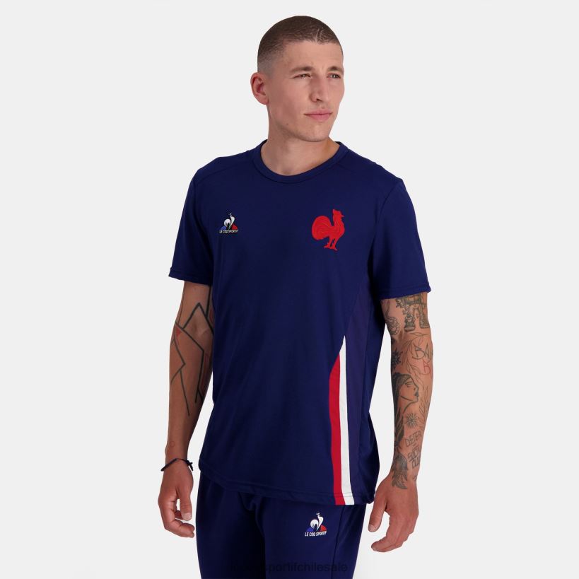 hombres camiseta azul T24B2216 Le Coq Sportif ropa
