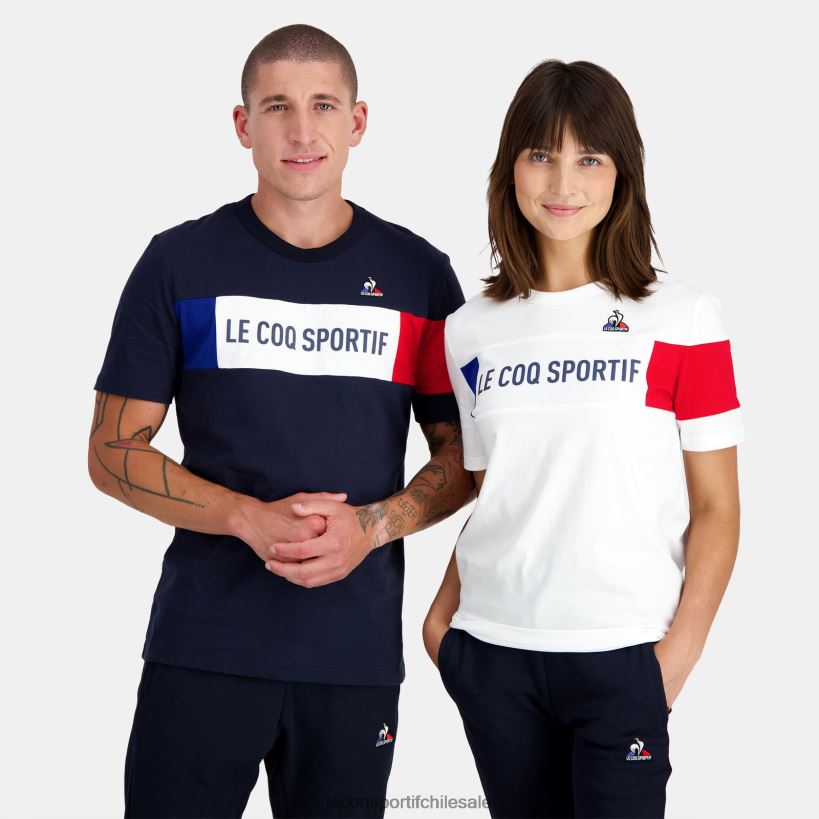 hombres camiseta azul T24B2458 Le Coq Sportif ropa