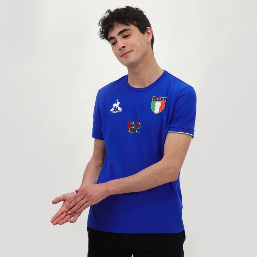 hombres camiseta azul T24B2473 Le Coq Sportif ropa