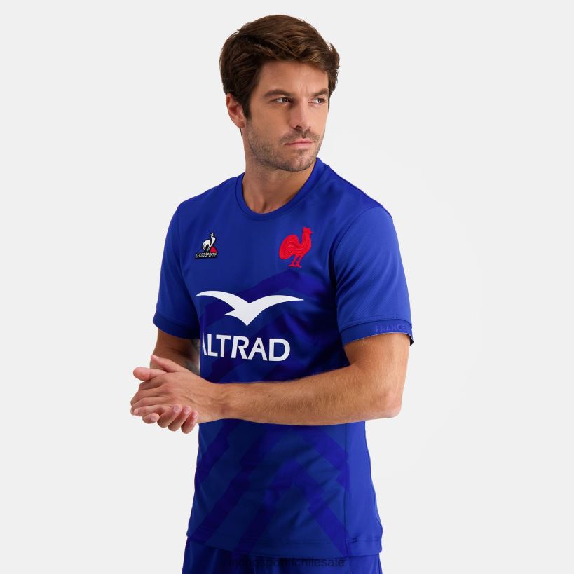 hombres camiseta azul T24B2477 Le Coq Sportif ropa