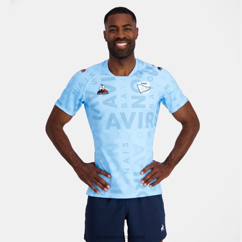 hombres camiseta azul T24B2696 Le Coq Sportif ropa